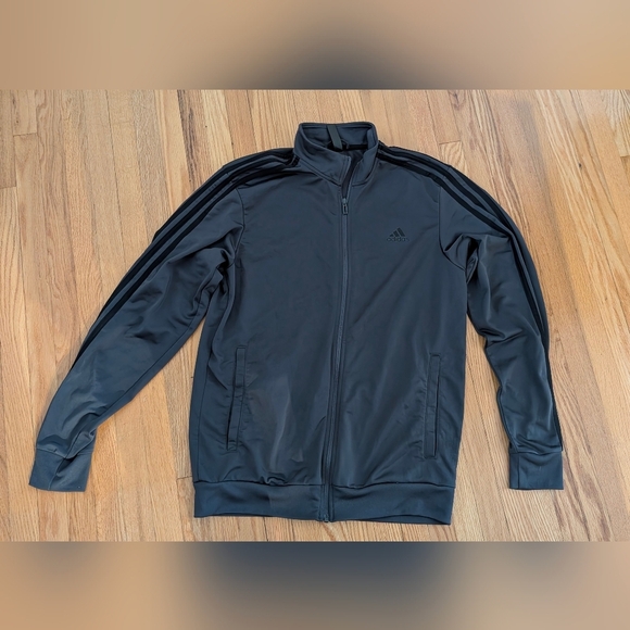 Women's Adidas Black Lightweight Track Jacket - Picture 1 of 4